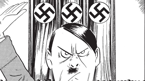 detail z komiksu Hitler Šigerua Mizukiho
