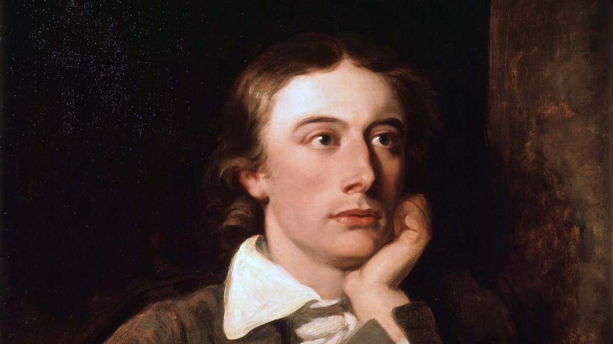 Portrét Johna Keatse
