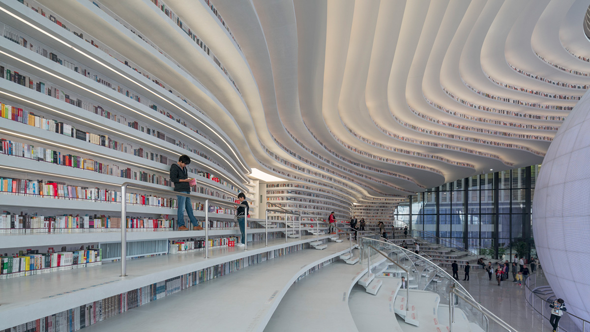 Knihovna v číně