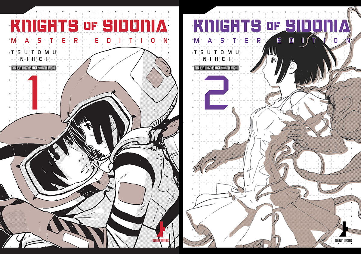 Obálky série Knights of Sidonia