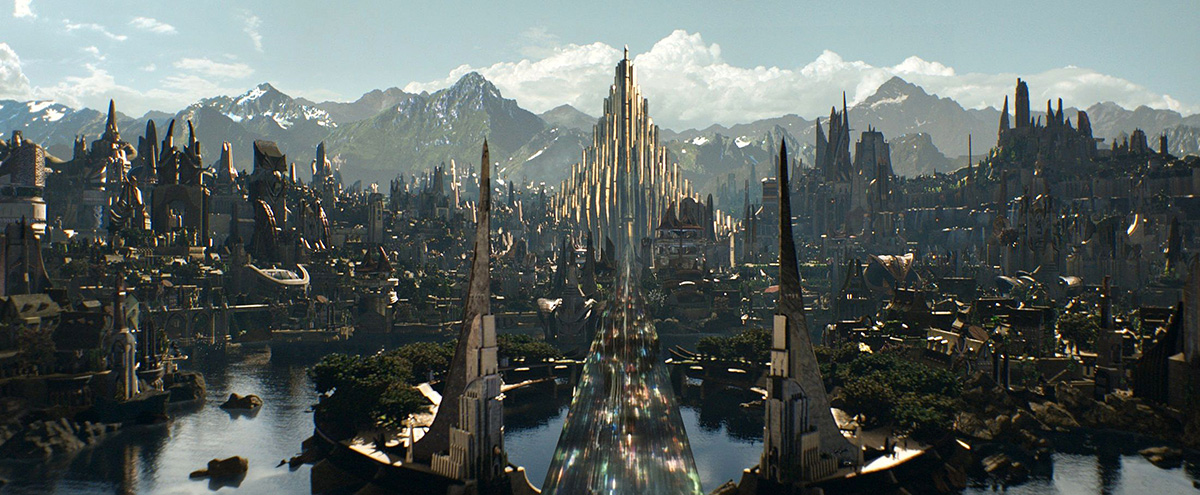 Nerealistický svět Asgardu