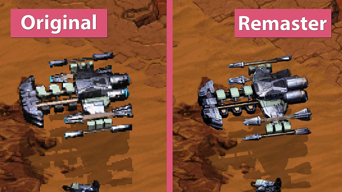 Porovnání původního a remasterovaného Starcraftu
