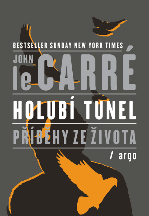 Obálka českého vydání Holubího tunelu