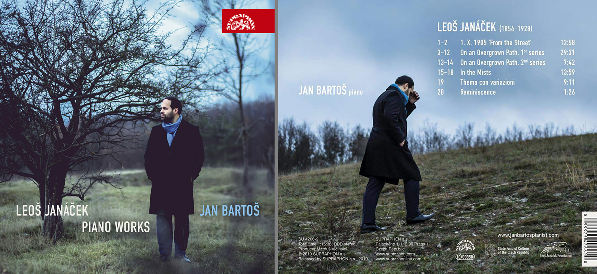 Přední a zadní strana Bartošova janáčkovského alba