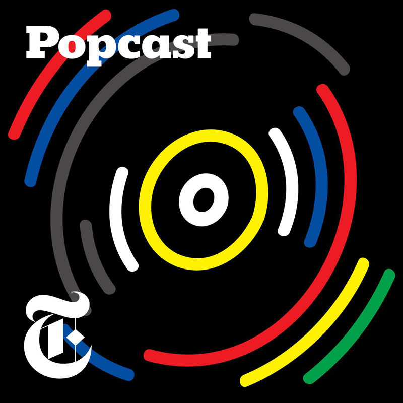 Logo podcastu New York Times Popcast