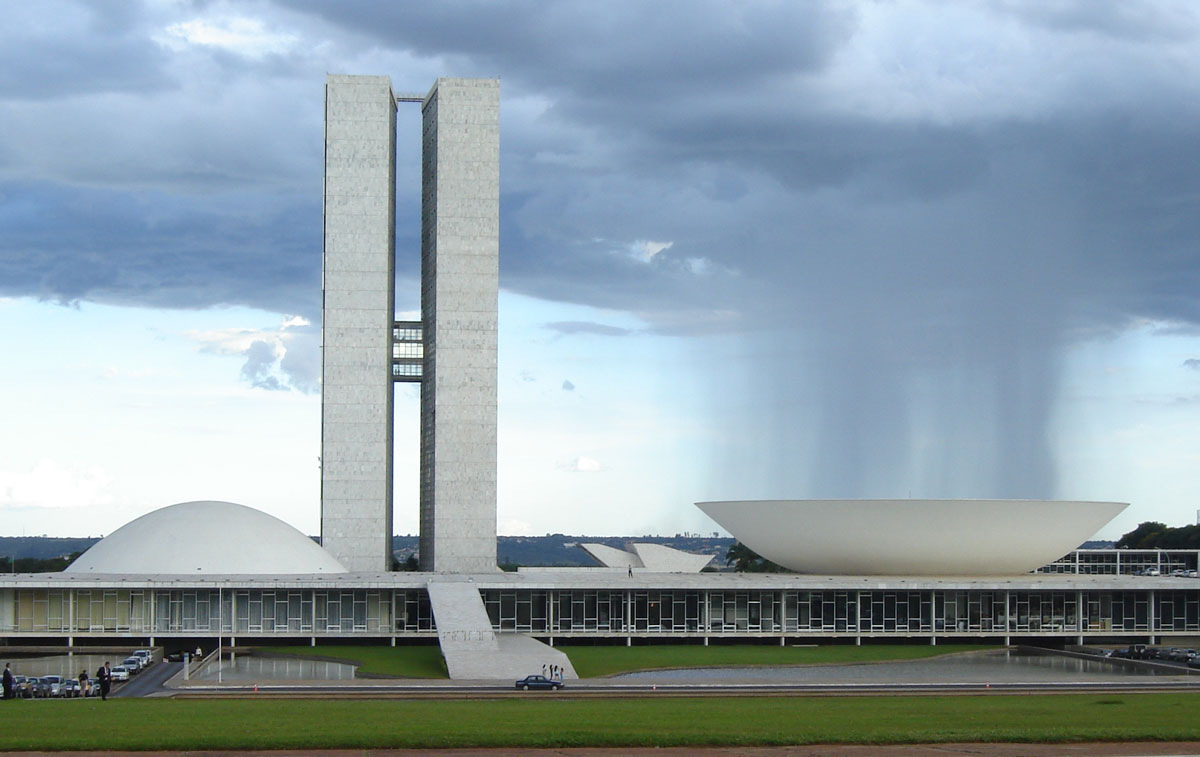 Brazilského národního kongresu ve městě Brasília
