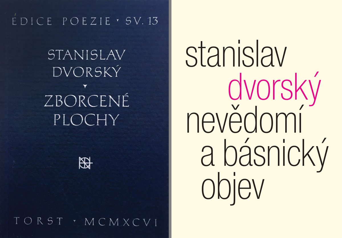 Obálky dvou knih Stanislava Dvorského