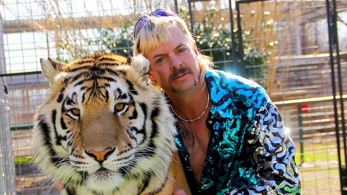Muž s tygrem