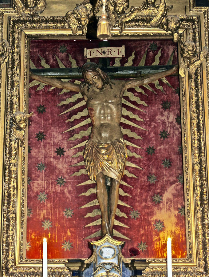 Krucifix z XV. století