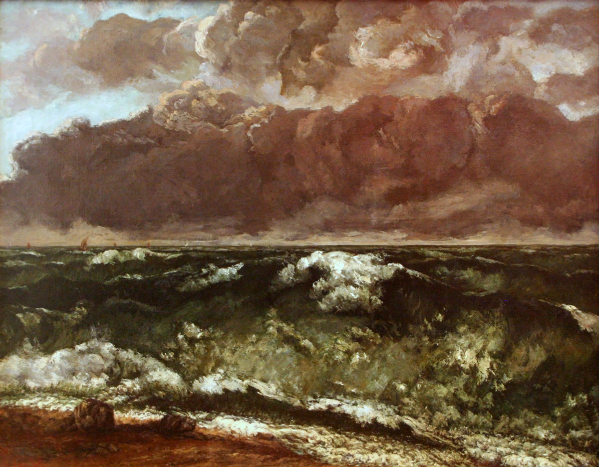 Malba mořských vln