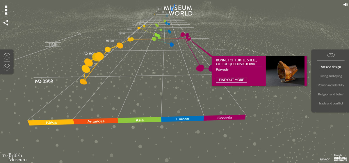 Online výstava Muzeum světa