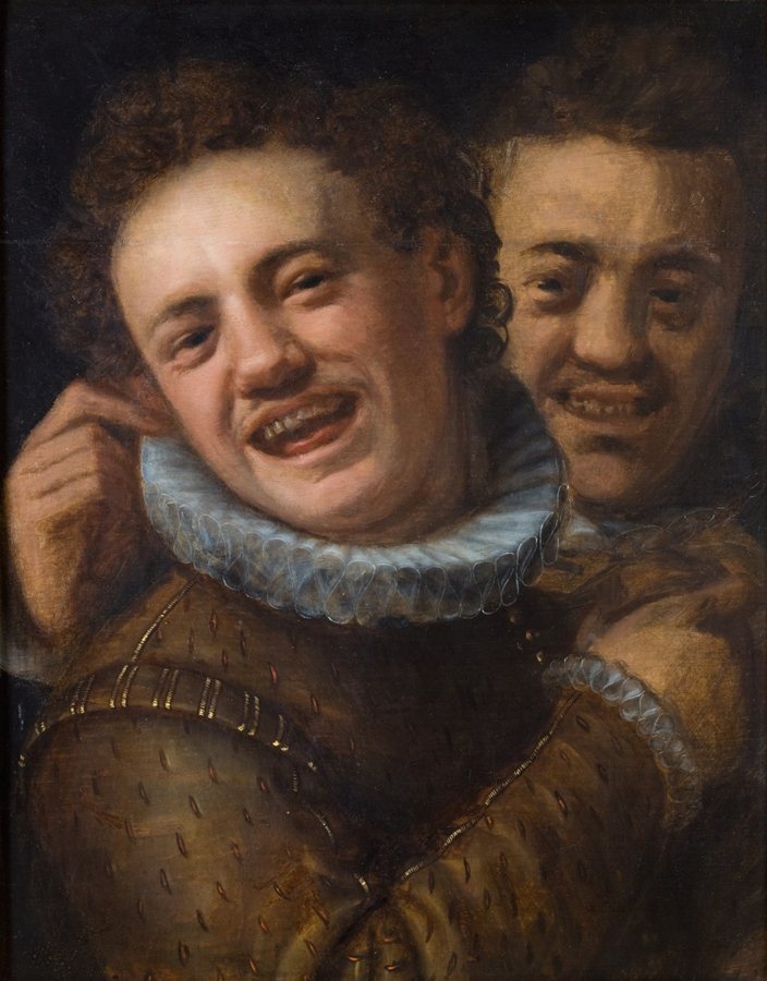 Dva smějící se muži