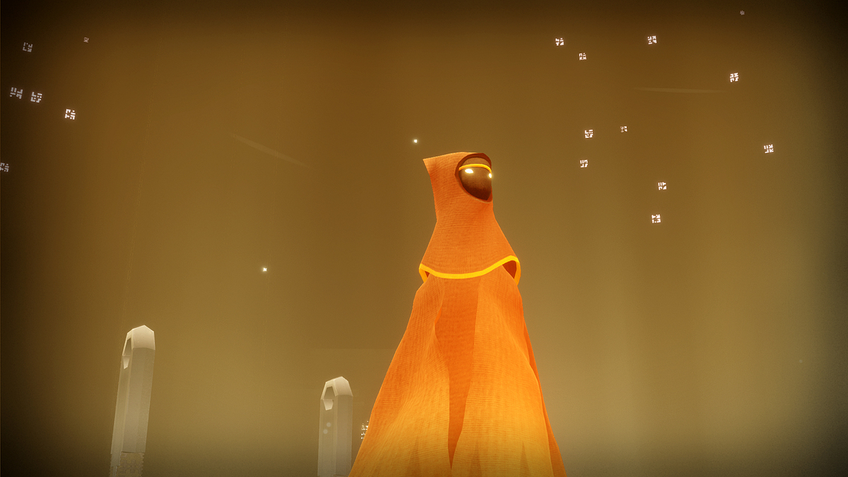 Screenshot ze hry Journey