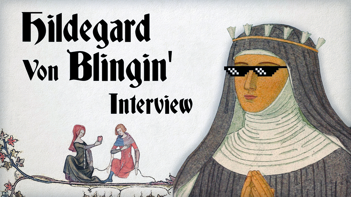 Kanadská zpěvačka a producentka vystupuje jako Hildegard von Blingin’