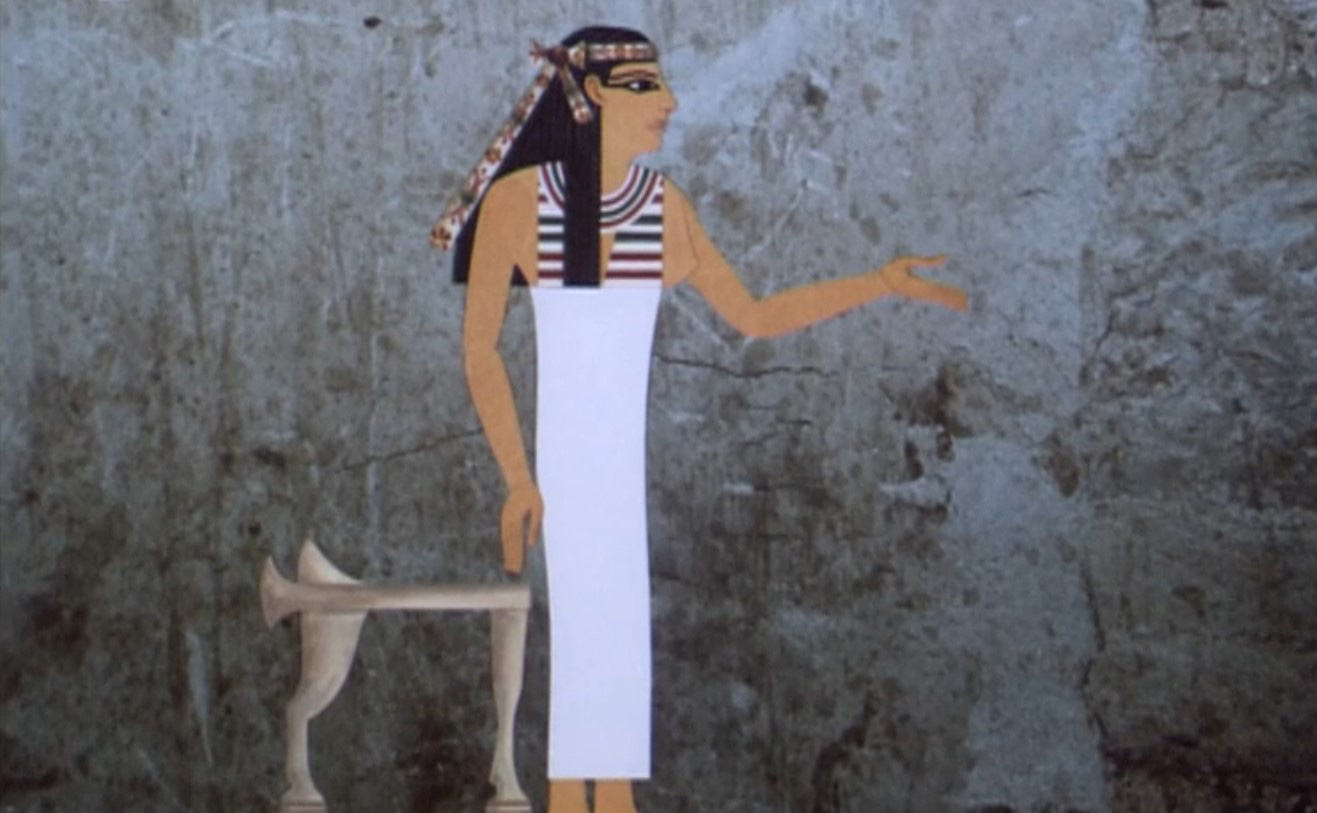 ilustrace starověké Egypťanky
