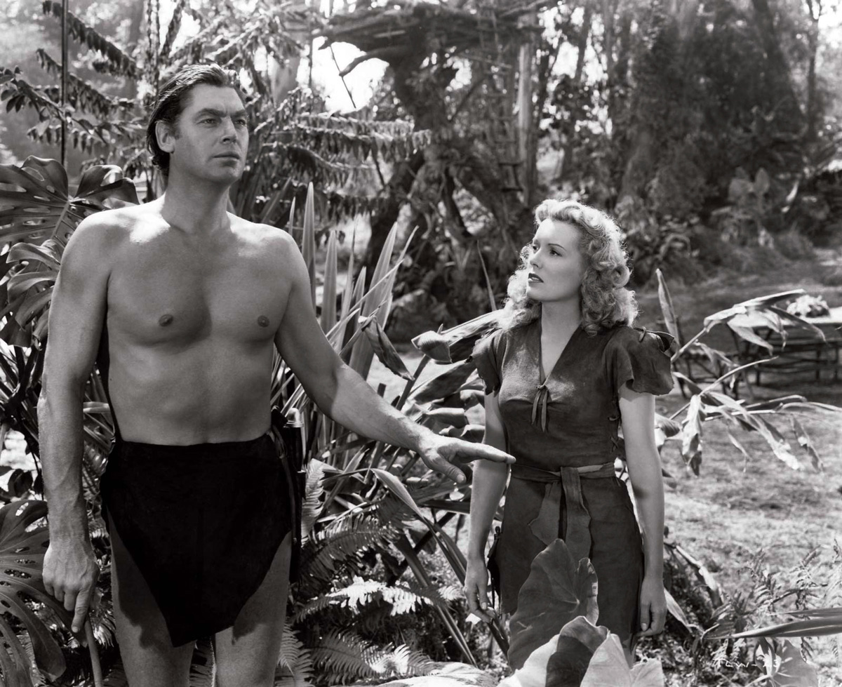 Tarzan a Jane v pralese