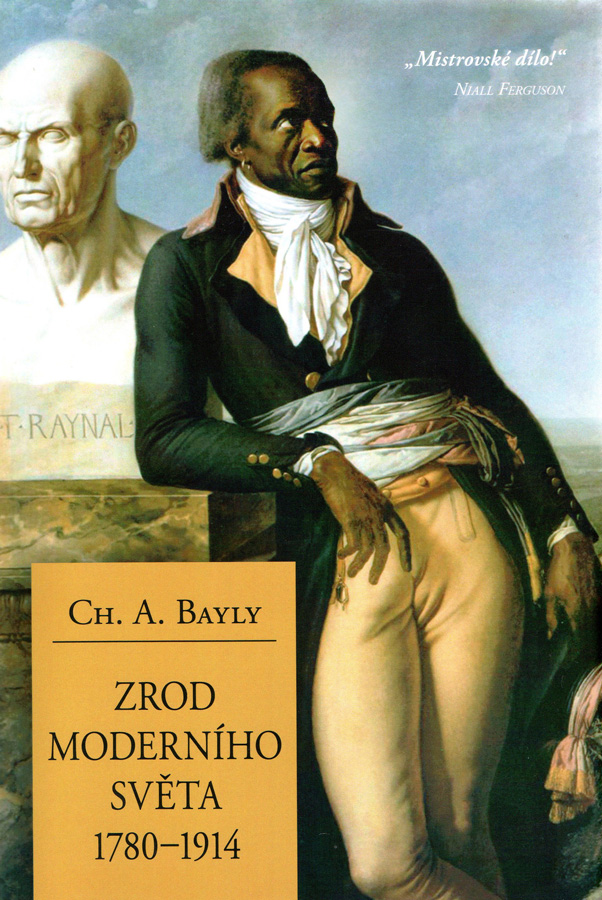 obálka knihy s malbou muže opírajícího se o pomník s bustou