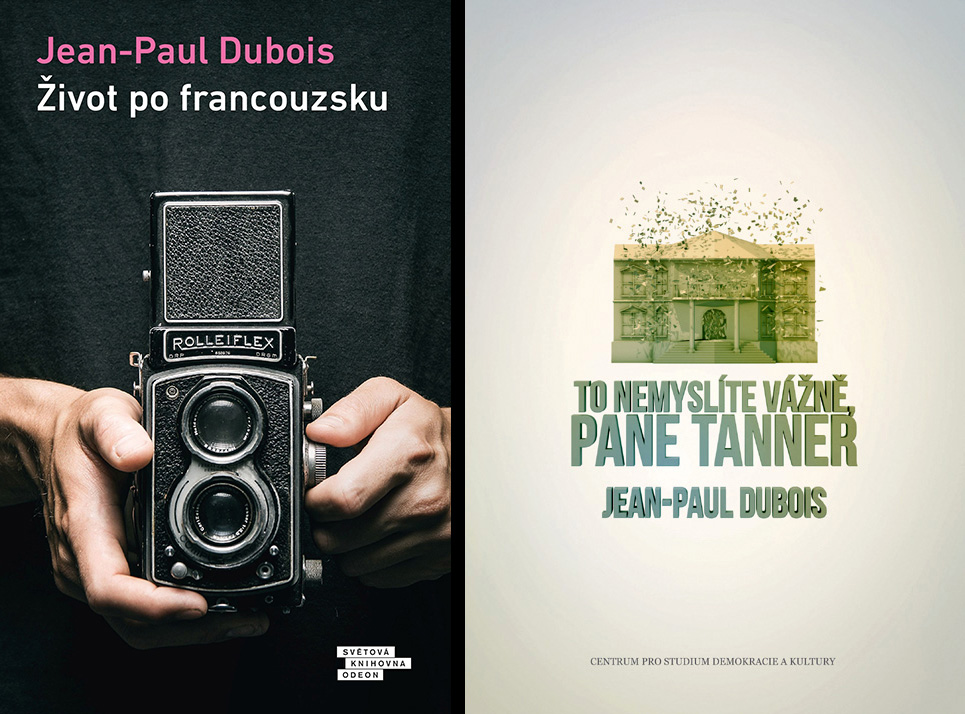 Obálky dvou předchozích česky vydaných knih Jeana-Paula Duboise