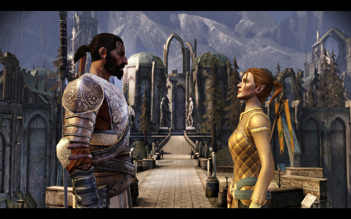 screenshot ze hry Dragon Age