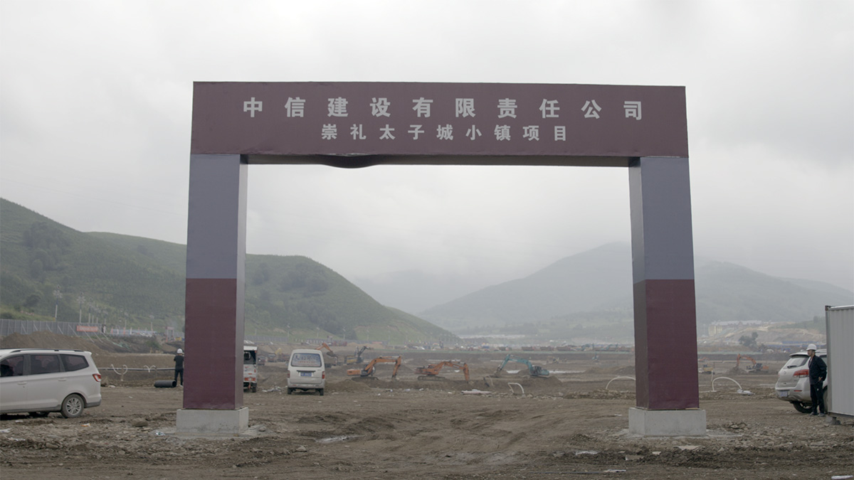 Stavební lokace pro zimní olympijské hry v&nbsp;Číně
