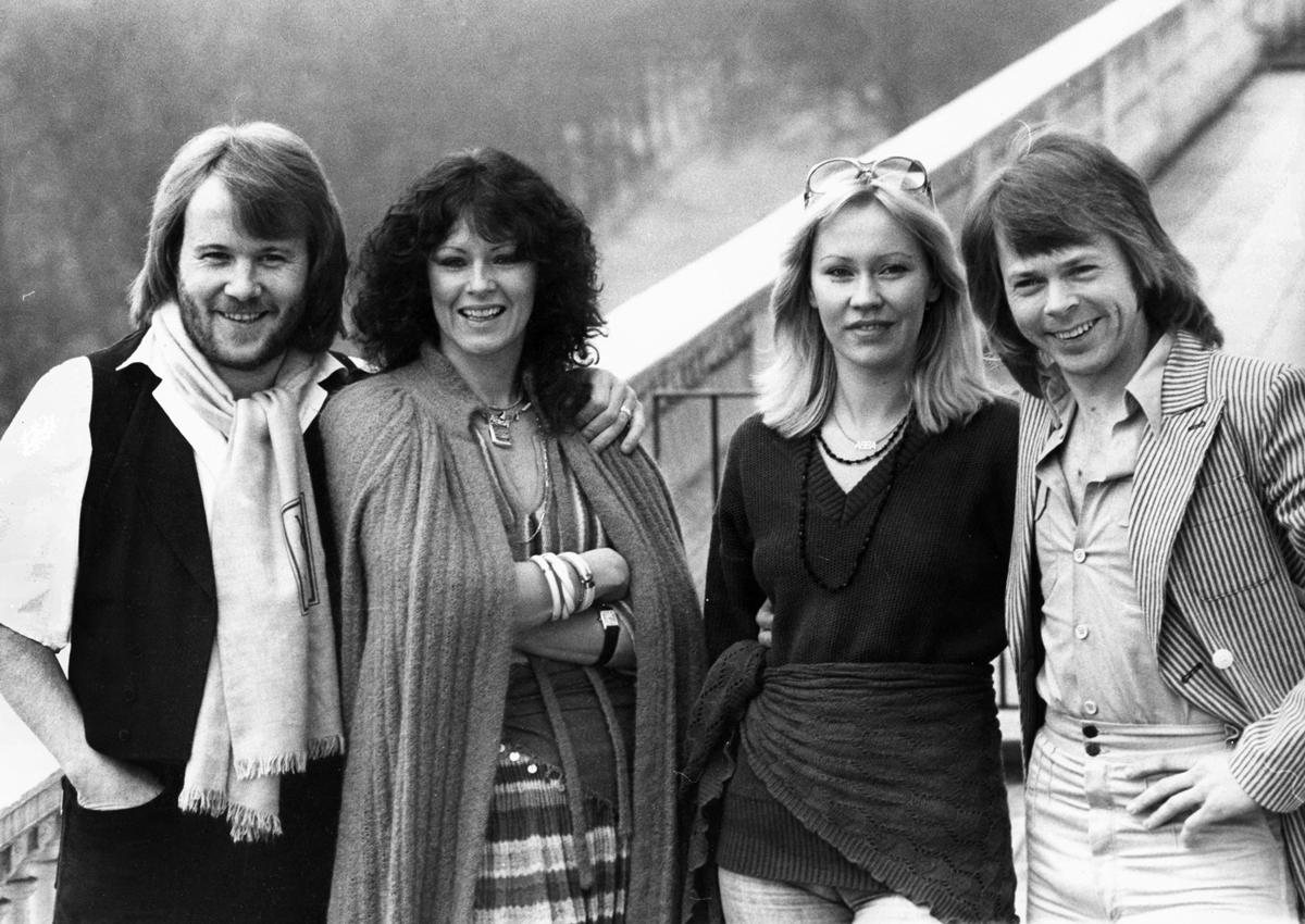 ABBA v Londýně v únoru 1978