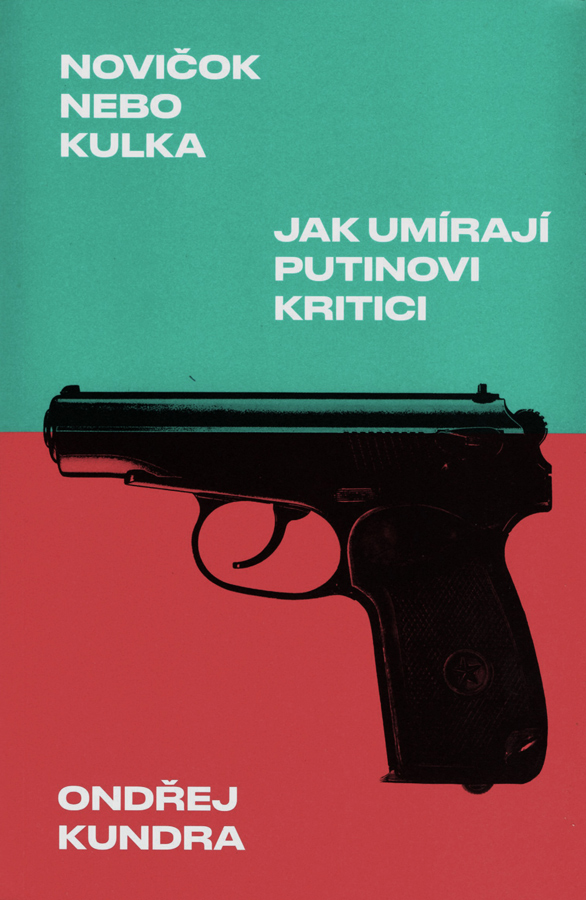 obálka knihy s ilustrací pistole