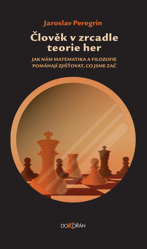 obálka knihy s ilustrací šachů