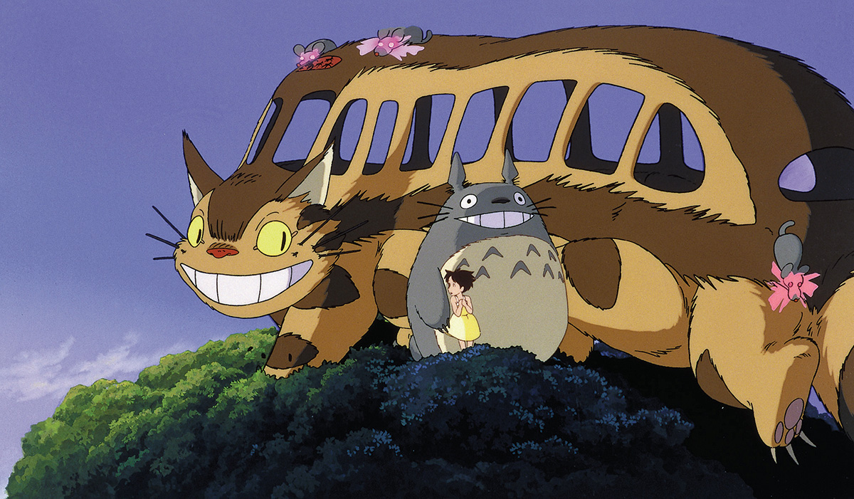 Záběr z&nbsp;filmu Můj soused Totoro.