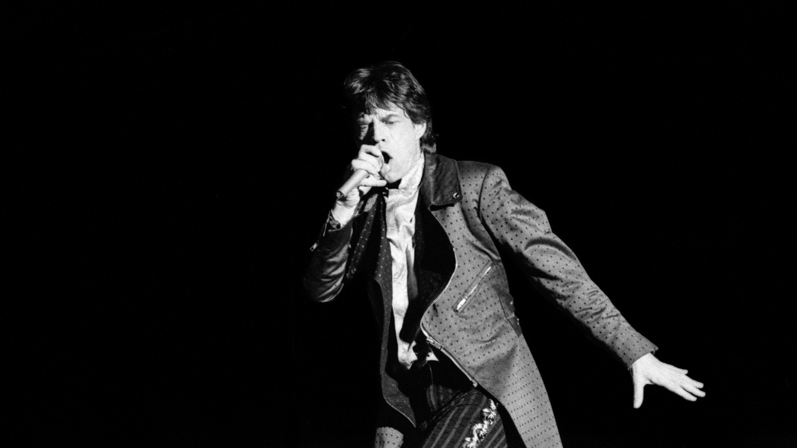 zpěvák Mick Jagger