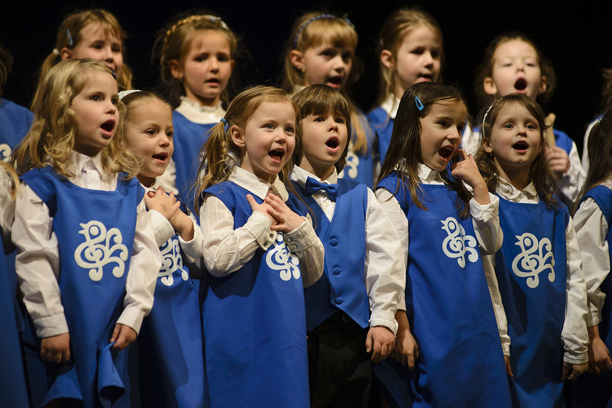 Okouzlení zpěvem v&nbsp;přípravném oddělení Kühnova dětského sboru