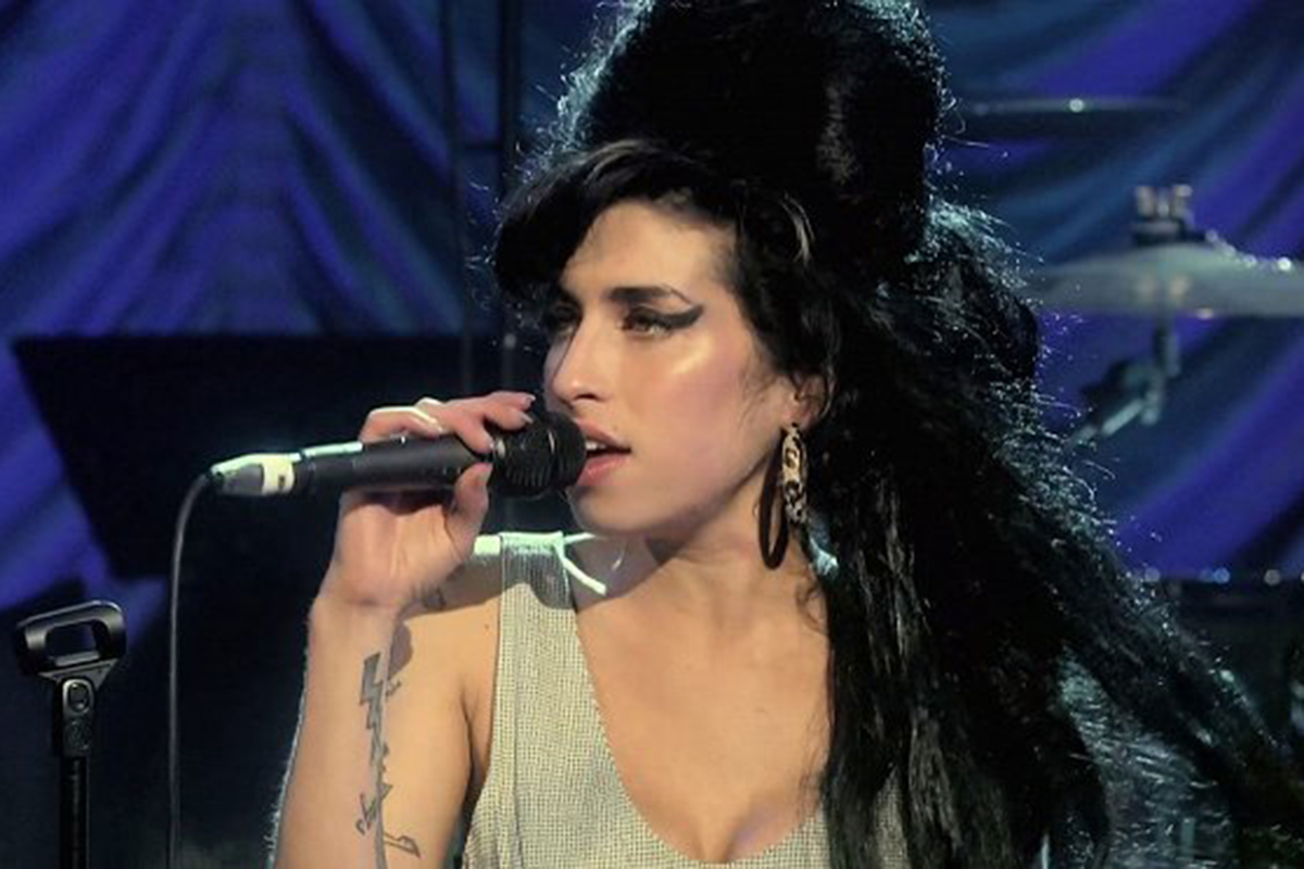 Amy Winehouse z koncertu v Londýně (2007)