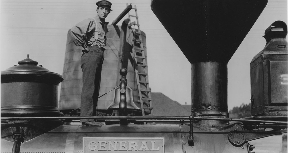Buster Keaton ve filmu Frigo na mašině