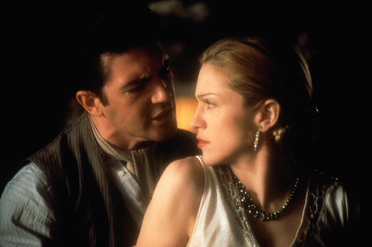 Madonna a Antonio Banderas v muzikálu Evita