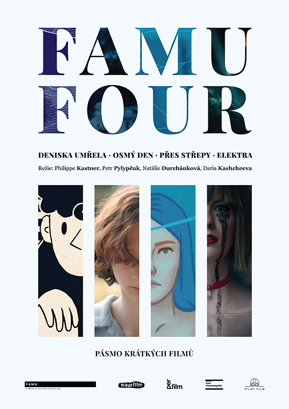 plakát ke kolekci filmů FAMU Four