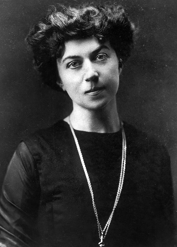 Alexandra Michailovna „Šura“ Kollontaj, ruská komunistická revolucionářka