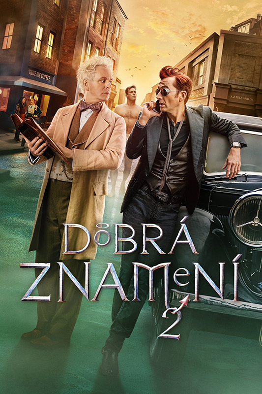 Český plakát k druhé sérii Dobrých znamení