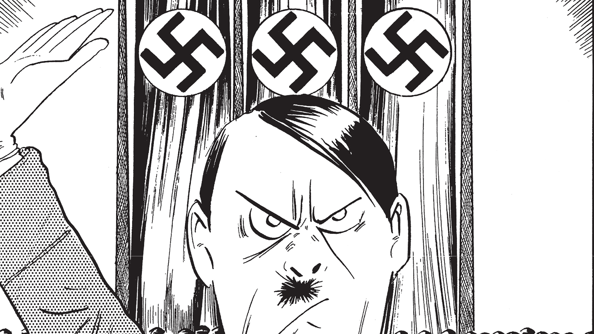 detail z komiksu Hitler Šigerua Mizukiho