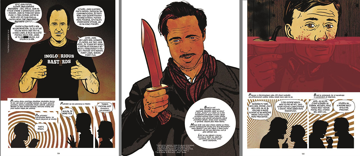 Ukázky z komiksu Tarantino o Quentinovi