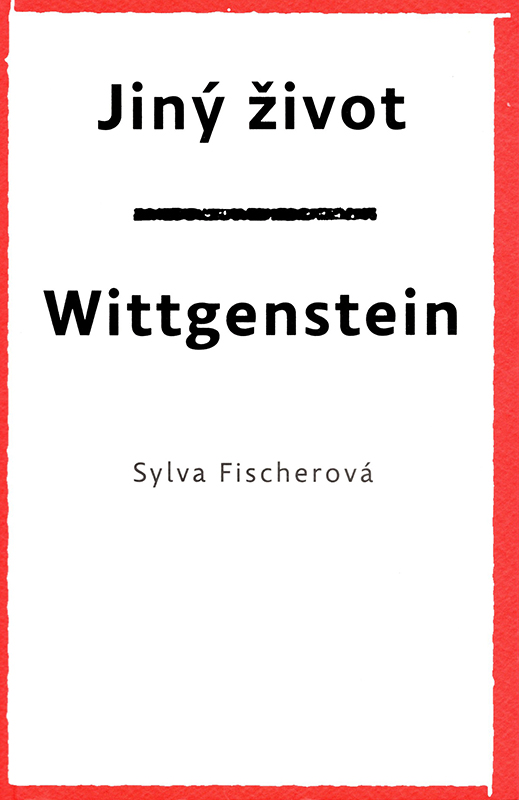 Přebal knihy básní Wittgenstein