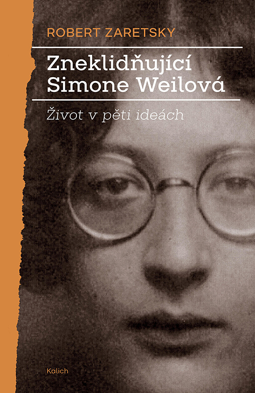 Přebal knihy Zneklidňující Simone Weilová