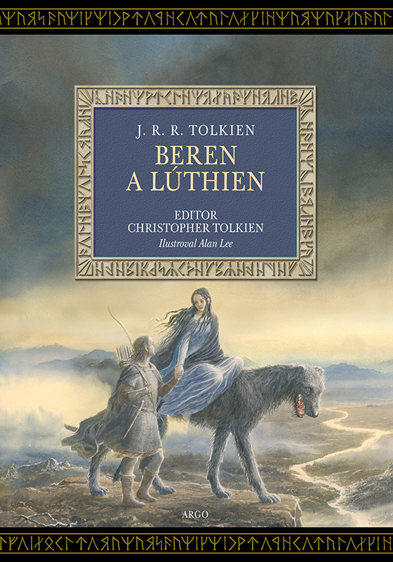Přebal knihy J. R. R. Tolkiena Beren a Lúthien