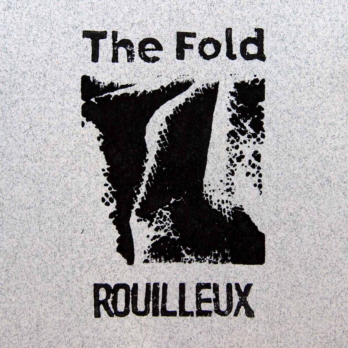 Obal EP desky The Fold zlínského písničkáře, jenž si říká Rouilleux