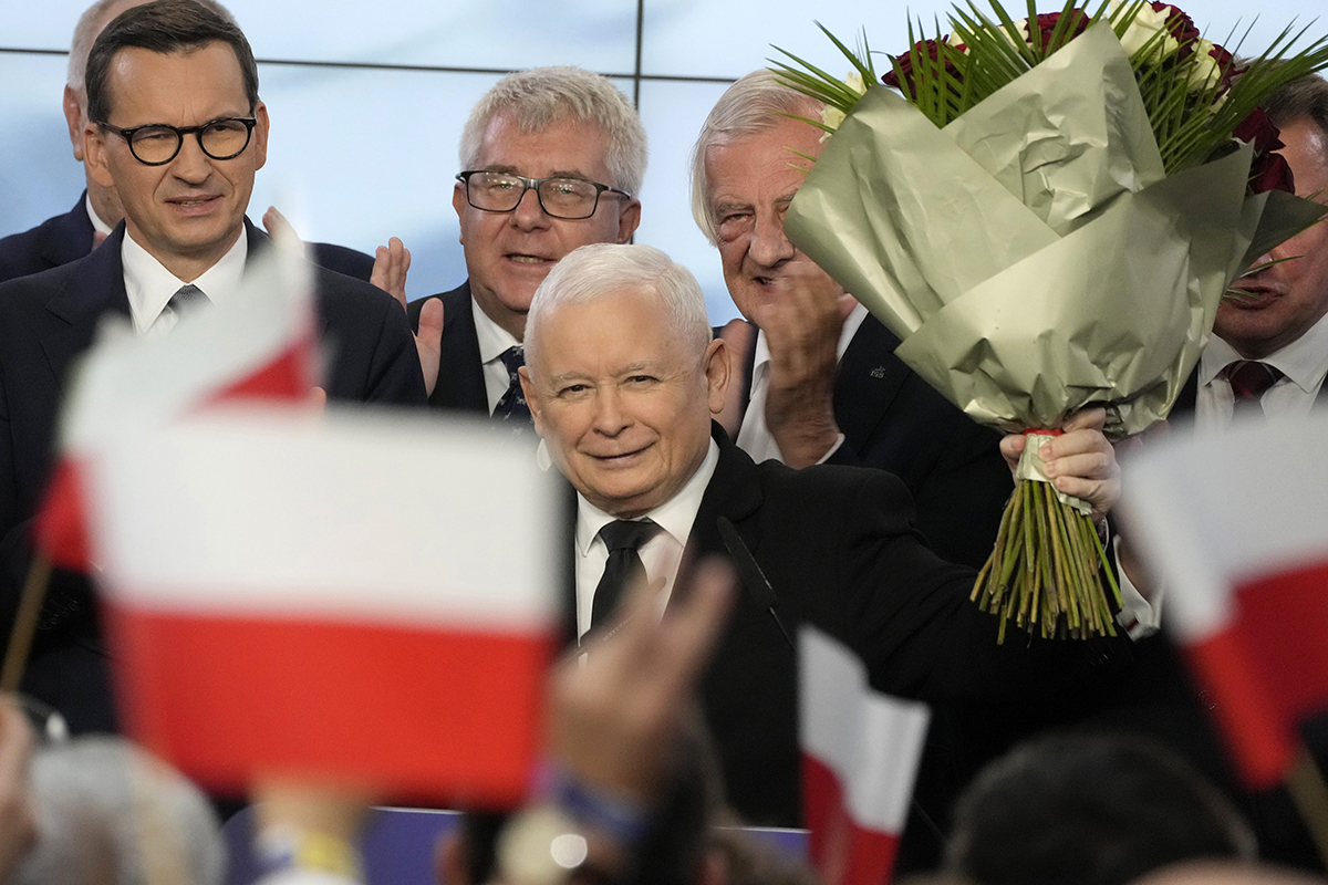 Předseda do té doby polské vládní strany Právo a spravedlnost Jaroslaw Kaczynski