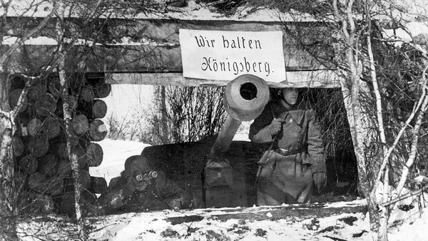Rok 1945, němečtí obránci Königsbergu čili Královce neboli Kalinigradu