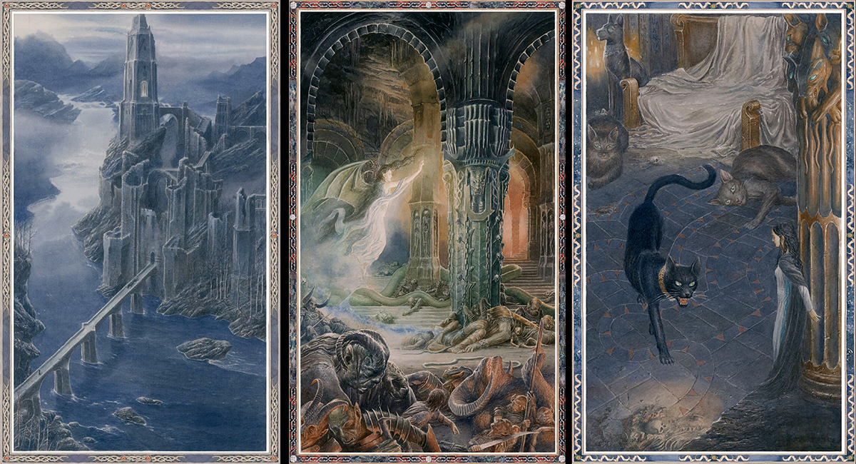 ilustrace Tolkiena