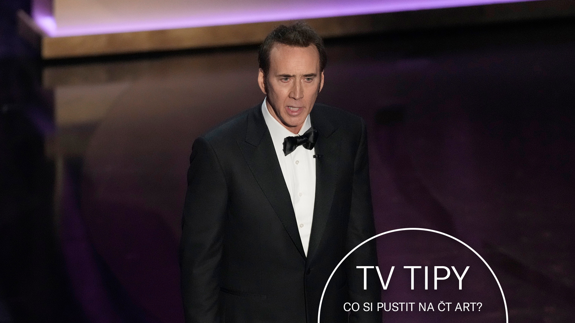 Nicolas Cage letos předával Oscara za nejlepší herecký výkon v hlavní roli