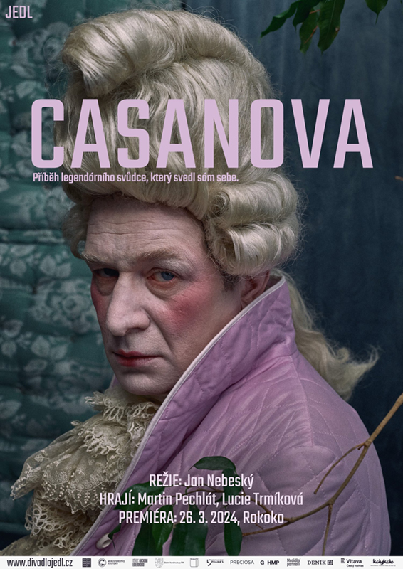 Plakát k inscenaci Casanova