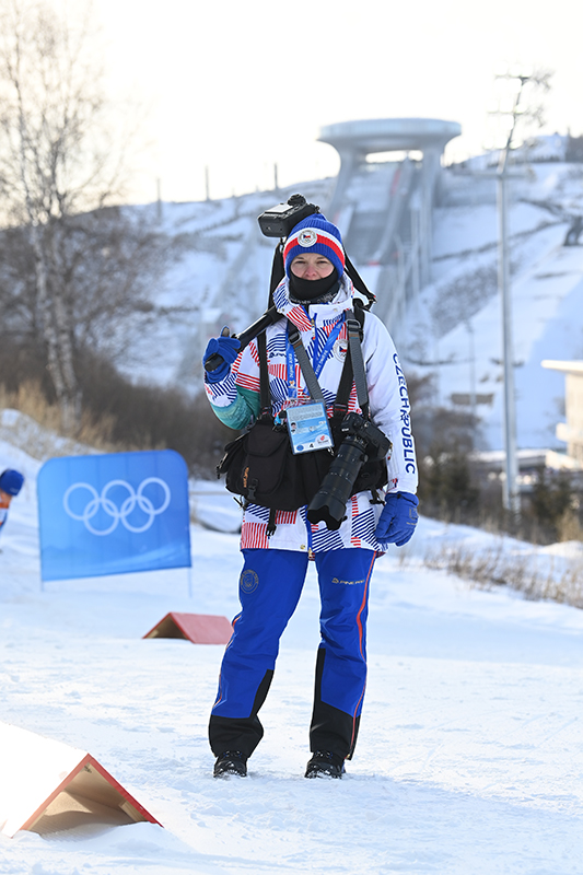 Fotografka Barbora Reichová na olympijských hrách