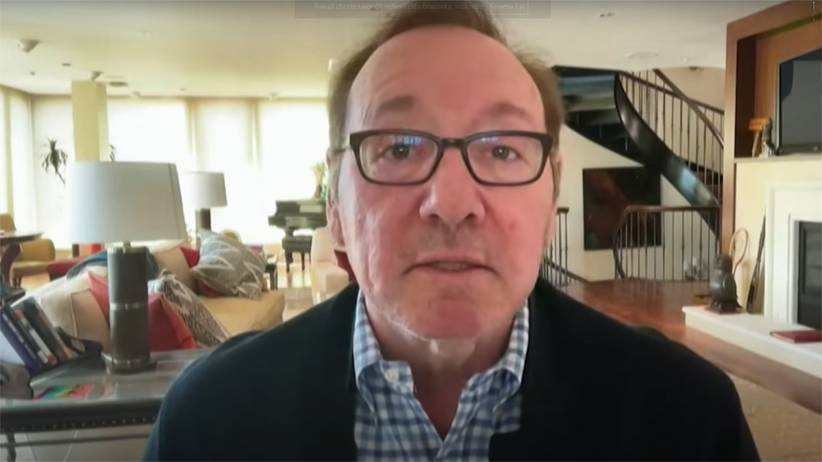 Kevin Spacey v rozhovoru pro britský deník Telegraph, zdroj: YouTube