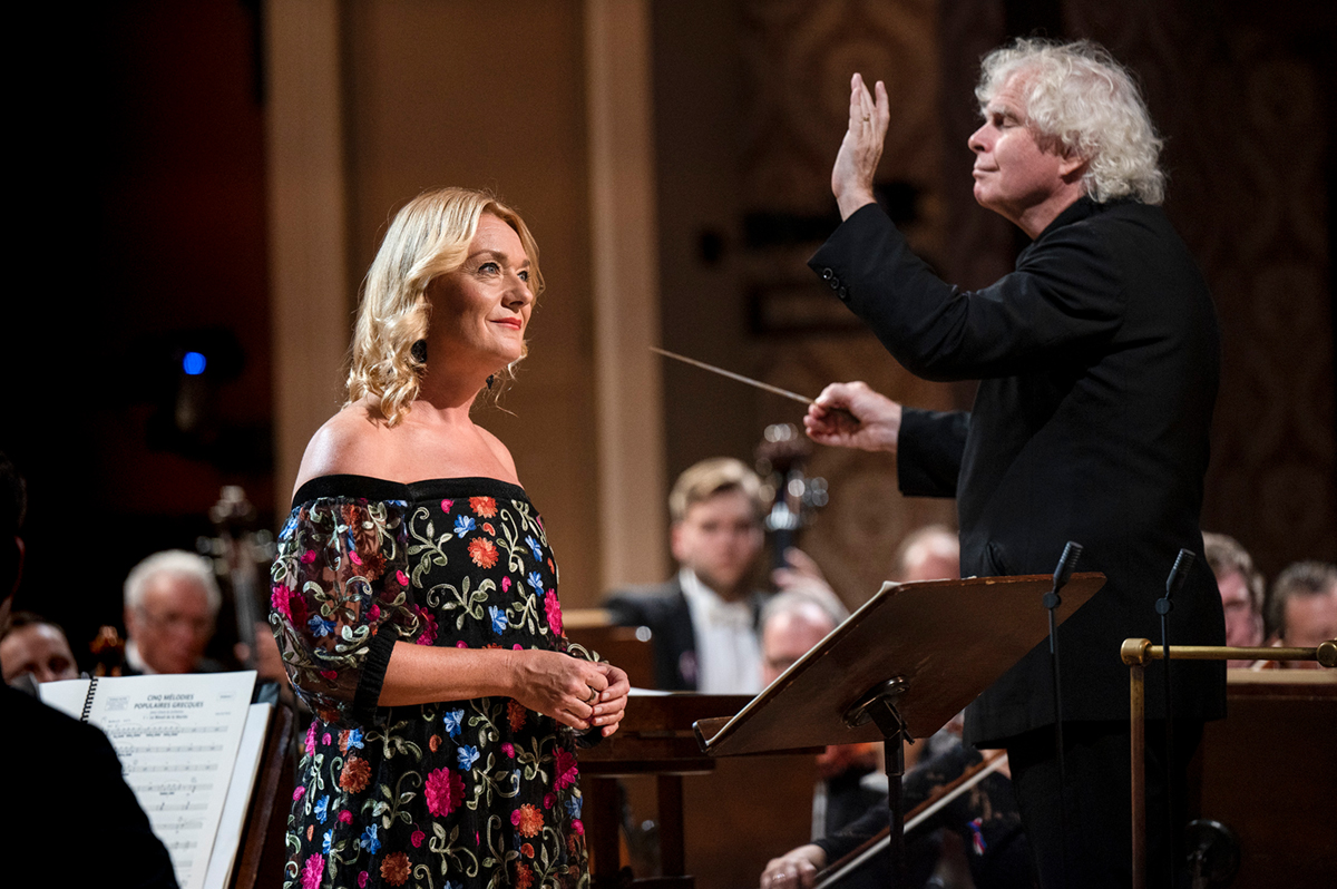 Sir Simon Rattle a Magdalena Kožená,